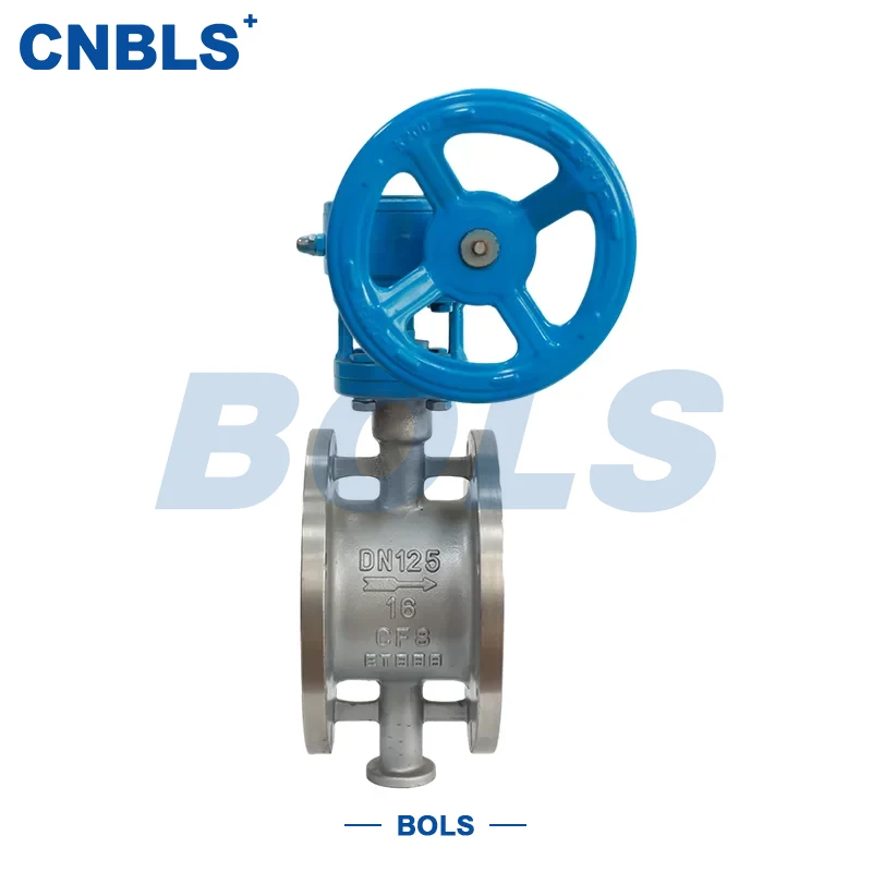ステンレス製伸縮式メタルシールバタフライバルブ